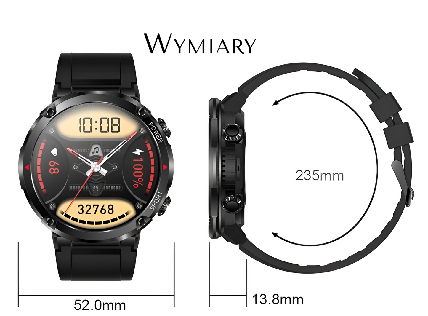 Smartwatch Męski Averin XC03 | SmartRodzina